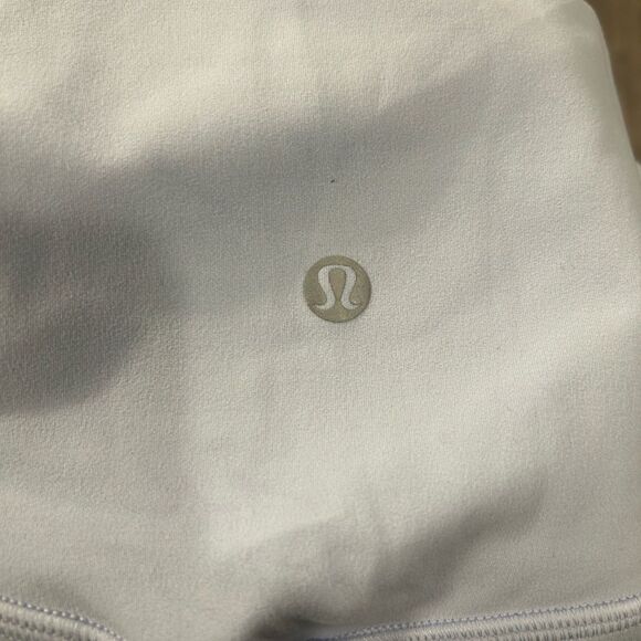 LuluLemon leggings size 4, gently used, light blue color - Picture 5 of 6